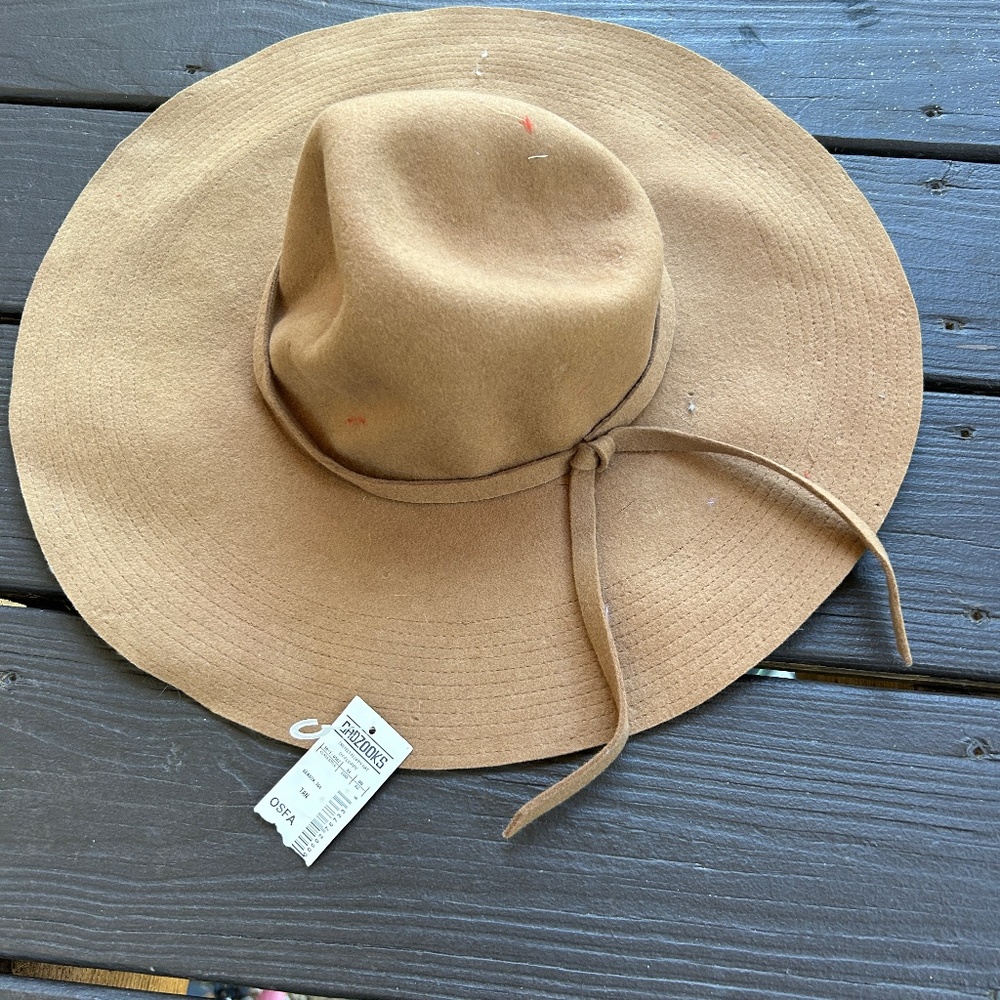 Floppy Hat, Elegant Tan Women's Floppy Hat